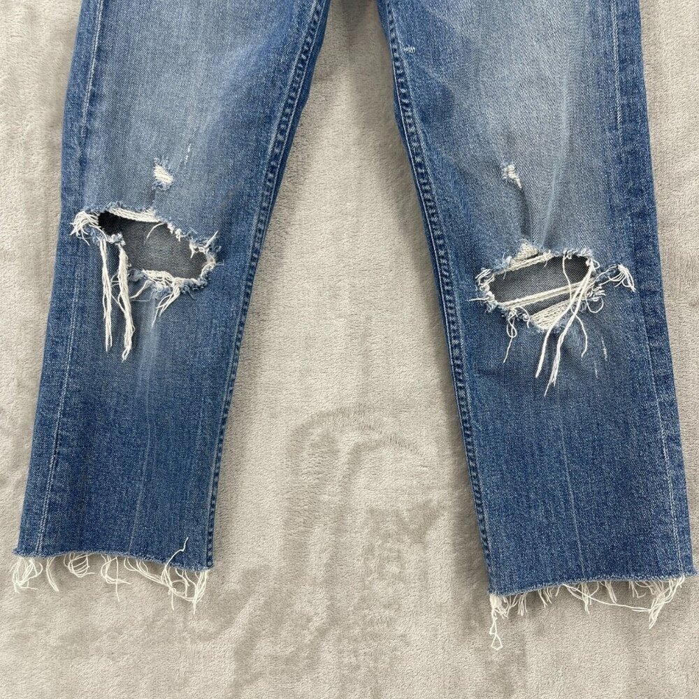 Mother Superior The Tomcat Pray for Hidden Gems Cropped Jeans - Picture 2 of 15